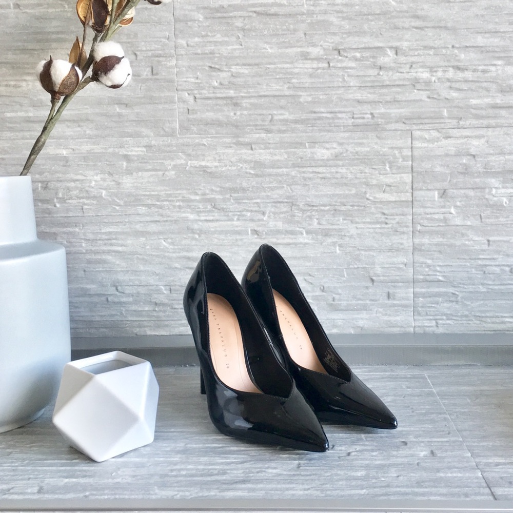 Zara Patent High Heels